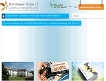 Tablet Screenshot of bohdaneclazne.cz